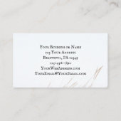 2 Timothy 1:7神は恐れの与え霊ではない。 名刺 (裏面)