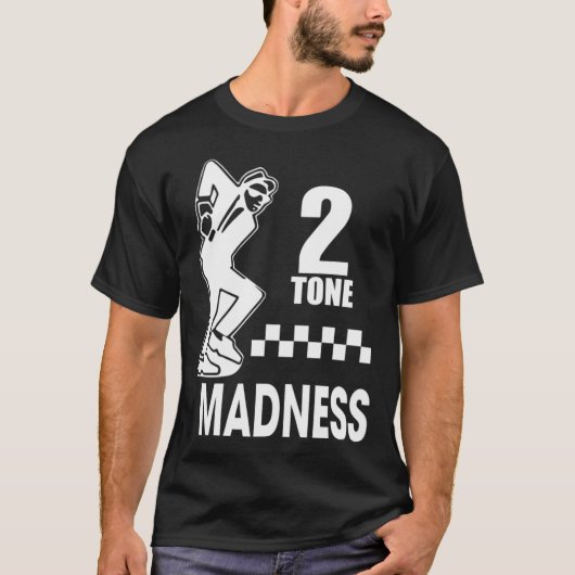 2 tone ザ・マッドネス レトロ tシャツ (正面)