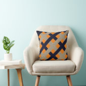 2 Tone 2サイド引き裂きカッコいい紙ストライプ クッション (椅子)