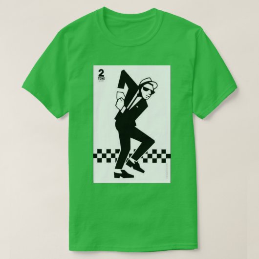 2 Tone Ska Music  Tシャツ (デザイン正面)