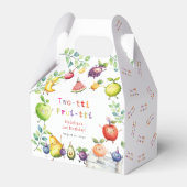 2-ttiかわいいフルーツ2nd誕生日パーティー フェイバーボックス (正面サイド)