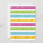 2-ttiフルーティのようなかわいこちゃんサマーフルーツ誕生日 招待状 (裏面)