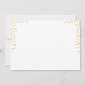 2-ttiフルーティパーティー招待状Tuttiフルーティ誕生日 招待状 (裏面)