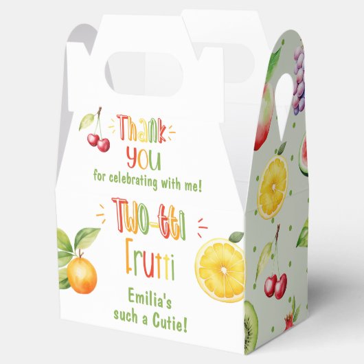 2-ttiフルーティ2番目の誕生日パーティー感謝していユーズ フェイバーボックス (オープン)