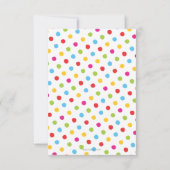 2-ttiフルーティ2nd誕生日おもしろいフルーツ 招待状 (裏面)