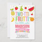 2-tti Fruttiパーティの招待状2nd Birthdayパーティー 招待状 (正面)