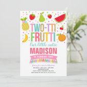 2-tti Fruttiパーティの招待状2nd Birthdayパーティー 招待状 (スタンド正面)