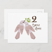 2 Turtle Dove ポストカード (正面/裏面)