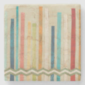 2-Upペーパー塀IV ストーンコースター (正面)