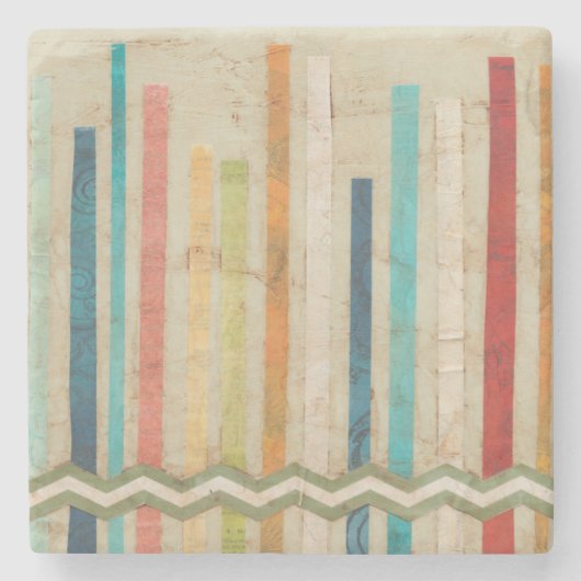 2-Upペーパー塀IV ストーンコースター (正面)