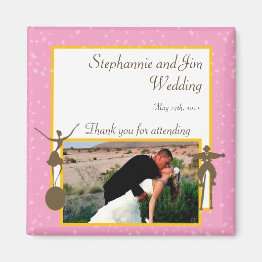 2"x2" アナウンスメント マグネット カーニバル (正面)