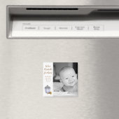 2"x2"出産発表マグネット夏の国結婚 マグネット (インサイチュ (食洗機))