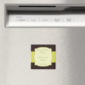 2"x2"発表マグネットライト/オリーブグリーンチャンネル マグネット (インサイチュ (食洗機))