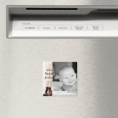 2"x2"誕生発表マグネットブーツ国産錆 マグネット (インサイチュ (食洗機))