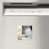 2"x2"誕生発表磁石日の出経路Wa マグネット (インサイチュ (食洗機))