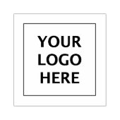 2" x 2"イメージ独自のロゴスタンパーを作成 ラバースタンプ (インプリント)