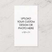 2" x 3.5" Small Card - Portrait 名刺 (正面)