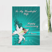 2 year Anniversary card for a wife カード (正面)
