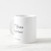 2 Year Anniversary Mug – First Wedding Anniversary コーヒーマグカップ (正面左)