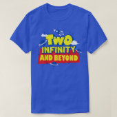 2 Year Old Two Infinity And Beyond 2nd Birthday Bo Tシャツ (デザイン正面)