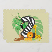 2 years old! Happy Birthday baby! サンキューカード (正面/裏面)