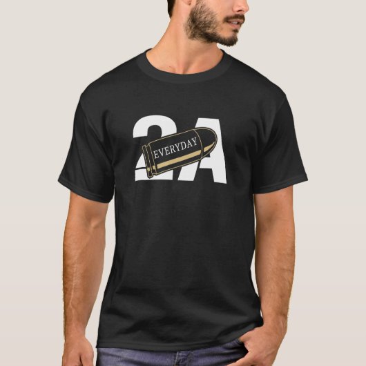 2a毎日2回目の改正 tシャツ (正面)