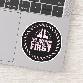 2A秒保護第1フリースピーチガンピンク シール