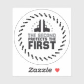 2A秒保護第1フリースピーチガン シール (シート)