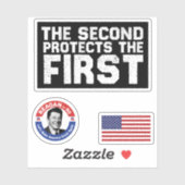 2A第1の保護無料スピーチガン シール (シート)