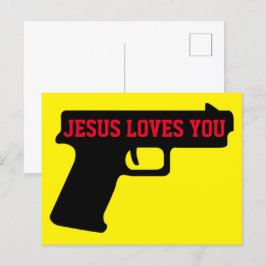 2A - JESUS LOVES YOU Postague ポストカード