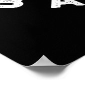 2B忘れのプ素晴らしンおもしろいダークBG禁止 ポスター (角)