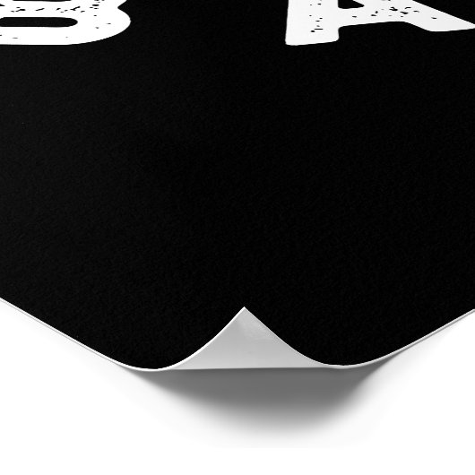 2B忘れのプ素晴らしンおもしろいダークBG禁止 ポスター (角)