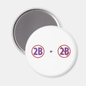 2B マグネット (正面/裏面)