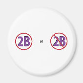 2B マグネット (正面)