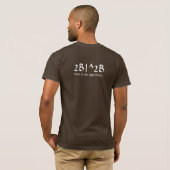 2B|^2B Tシャツ (裏面フル)