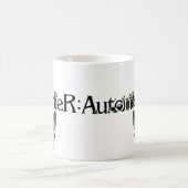 2B Nier Automata白い光沢マグカップ コーヒーマグカップ (中央)