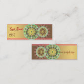 2Circlesプロフィールカード スキニー名刺 (正面/裏面)