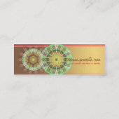 2Circlesプロフィールカード スキニー名刺 (裏面)