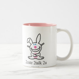 2cute 2talk 2u ツートーンマグカップ