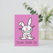 2cute 2talk 2u ポストカード (スタンド正面)