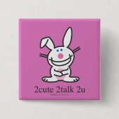 2cute 2talk 2u 缶バッジ (正面)