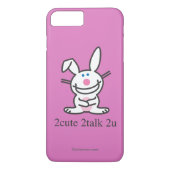 2cute 2talk 2u Case-Mate iPhoneケース (裏面)
