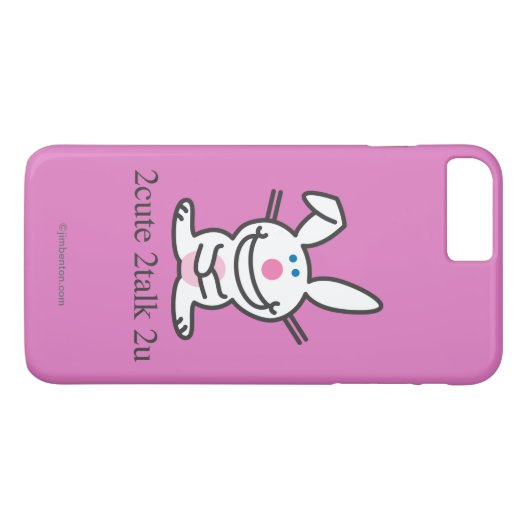 2cute 2talk 2u Case-Mate iPhoneケース (裏面(横))