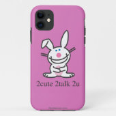 2cute 2talk 2u Case-Mate iPhoneケース (裏面)