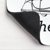 2CVドゥクスシェボザジャーニーはゴール マウスパッド (コーナー)