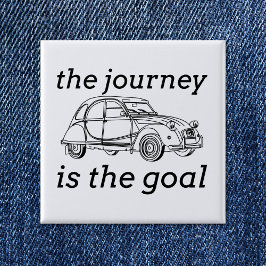 2CVドゥクスシェボザジャーニーはゴール 缶バッジ