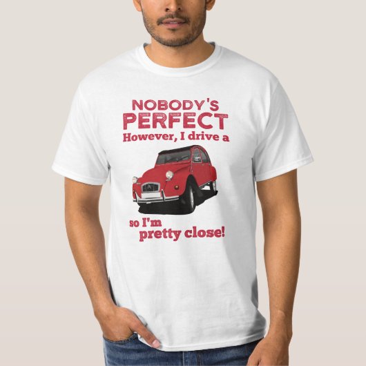 2CV – ライフが短すぎるTシャツ Tシャツ (正面)