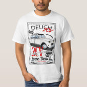 2CV affiche Tシャツ (正面)