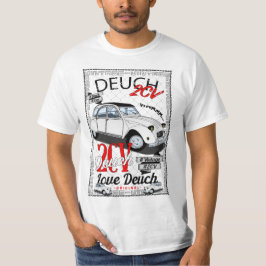 2CV affiche Tシャツ