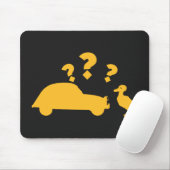 2CV Deux Chevaux Meets Yellow Duck マウスパッド (マウス)